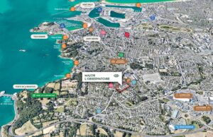 Plan de situation major l'observatoire à saint-malo