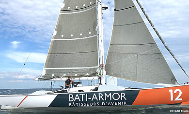 Actualité Route du Rhum : BATI-ARMOR devient Sponsor Officiel du skipper Thomas LURTON pour sa 1ère course transatlantique !