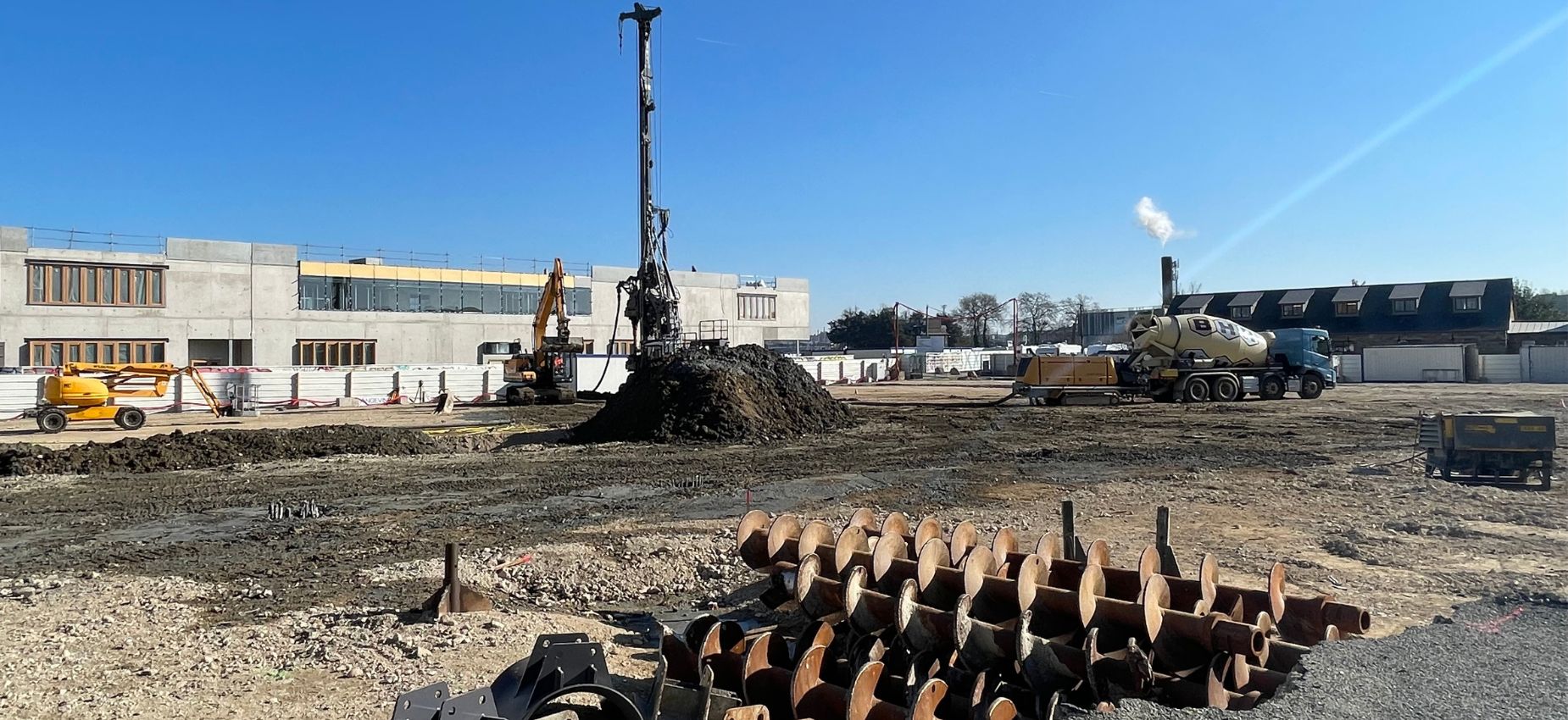 démarrage chantier residence l'oasis rennes bati armor