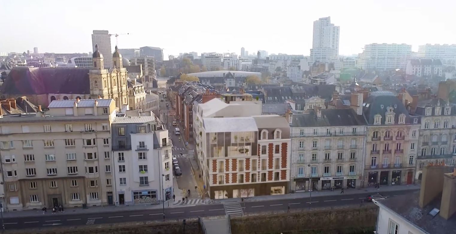 Vidéo de présentation Passerelle Saint-Germain à Rennes