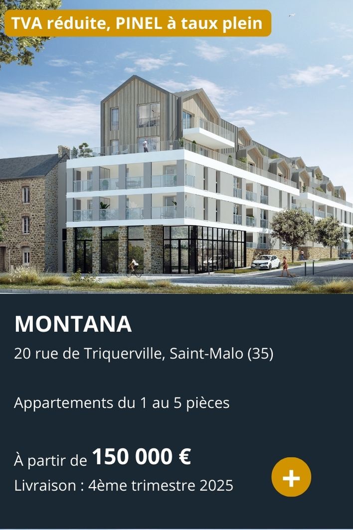 appartement neuf hippodrome à Saint-Malo