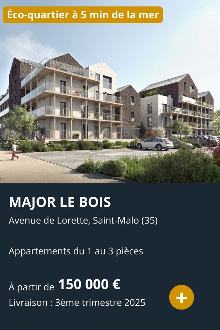 appartement neuf quartier Lorette à Saint-Malo