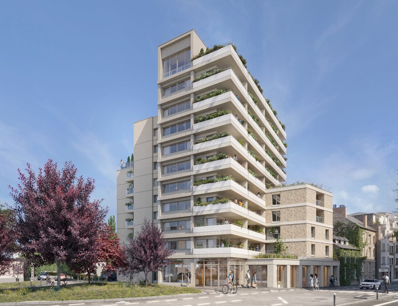 Appartement neuf Rennes Jardins de Babylone