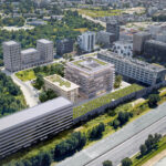 Bureaux à louer à Rennes, ZAC de la Courrouze, programme Vista