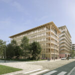 Bureaux à louer à Rennes, ZAC de la Courrouze, programme Vista