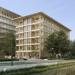 Bureaux à louer à Rennes, ZAC de la Courrouze, programme Vista