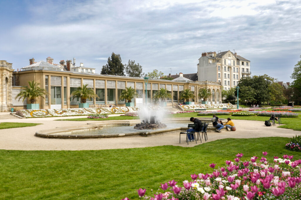 Photo du parc du Thabor à Rennes