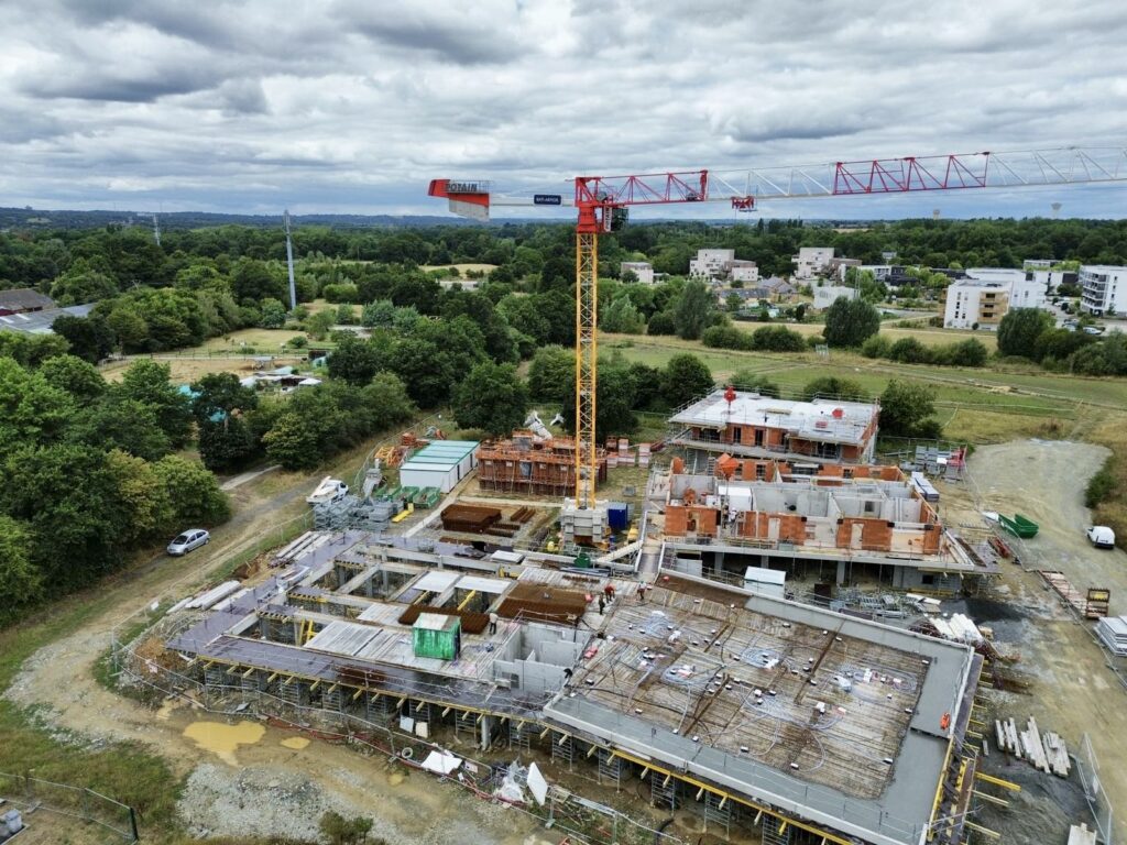 Actualité Démarrage des travaux de la résidence Home à Chartres-de-Bretagne