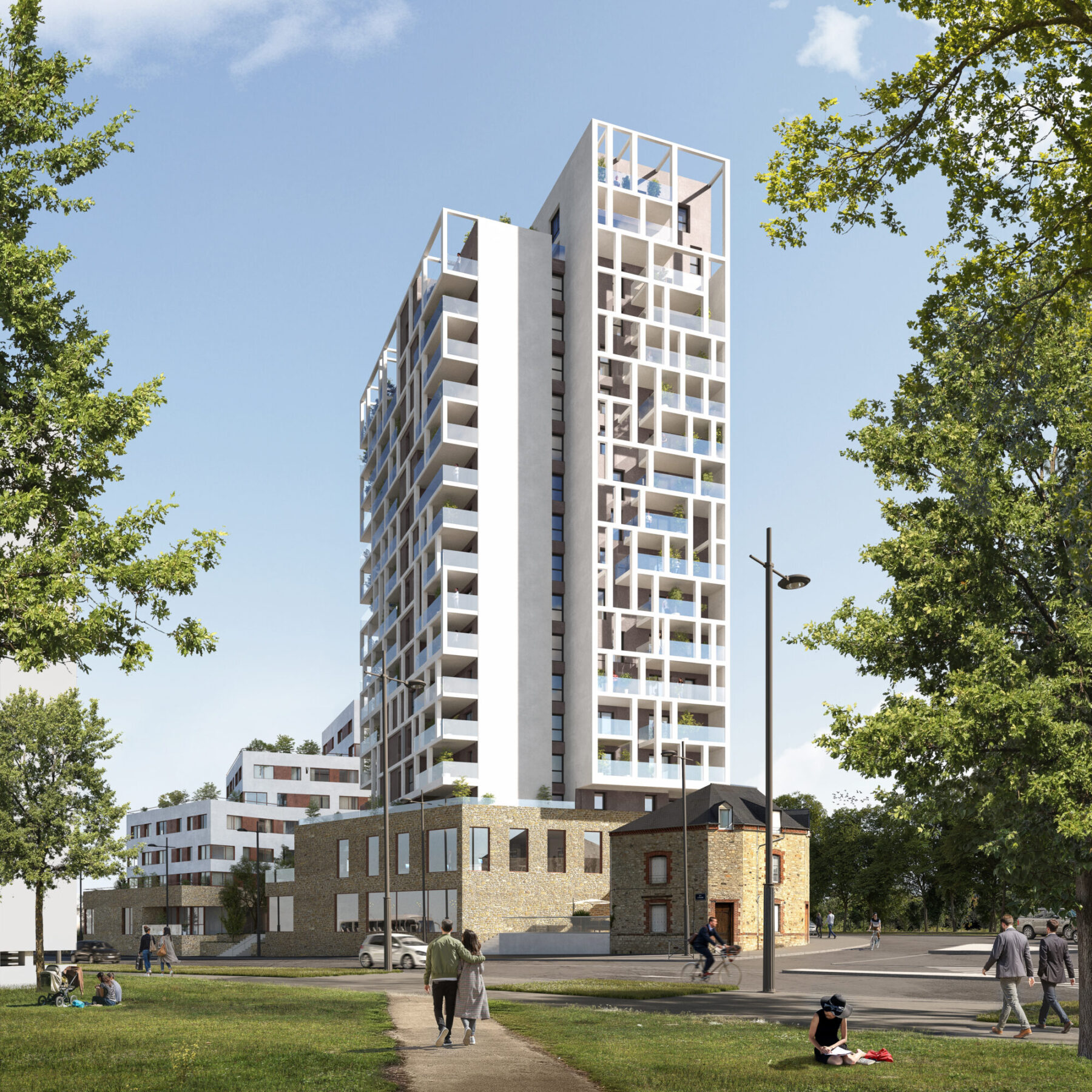 residence lumieres rennes vue jour